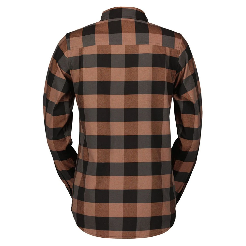 Scott Trail Flow Check Long Sleeve Shirt 4 Scott Trail Flow Check Long Sleeve Shirt - Image 2