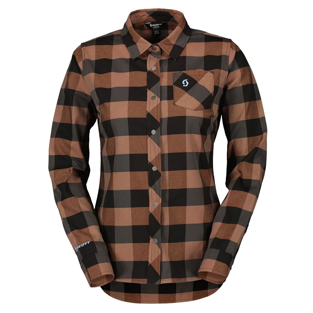 Scott Trail Flow Check Long Sleeve Shirt 3 Scott Trail Flow Check Long Sleeve Shirt