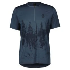 Scott Trail Flow Zip Short Sleeve Enduro Jersey