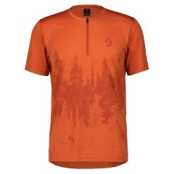Scott Trail Flow Zip Short Sleeve Enduro Jersey